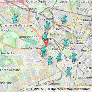 Mappa 20149 Milano MI, Italia (1.97182)