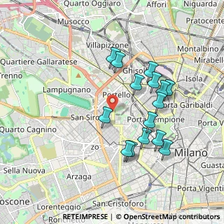 Mappa 20149 Milano MI, Italia (1.74467)