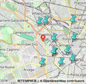 Mappa 20149 Milano MI, Italia (2.09364)