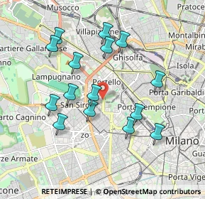 Mappa 20149 Milano MI, Italia (1.81133)