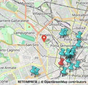 Mappa 20149 Milano MI, Italia (2.754)