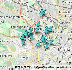 Mappa 20149 Milano MI, Italia (1.2795)