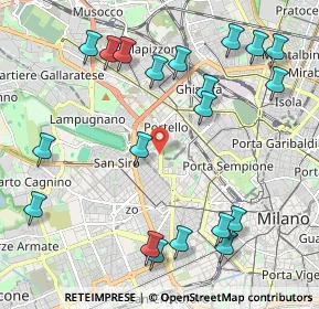 Mappa 20149 Milano MI, Italia (2.482)