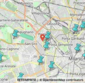 Mappa 20149 Milano MI, Italia (3.10857)