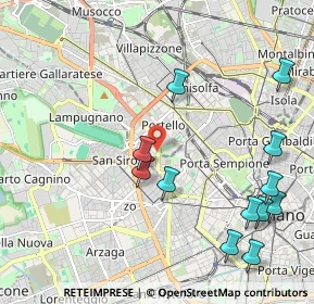 Mappa 20149 Milano MI, Italia (2.4625)