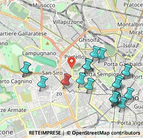 Mappa 20149 Milano MI, Italia (2.25421)