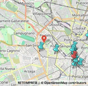 Mappa 20149 Milano MI, Italia (2.73909)