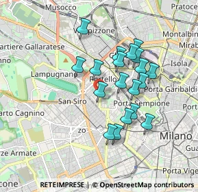 Mappa 20149 Milano MI, Italia (1.51737)