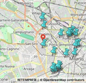 Mappa 20149 Milano MI, Italia (2.406)
