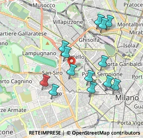Mappa 20149 Milano MI, Italia (1.79615)