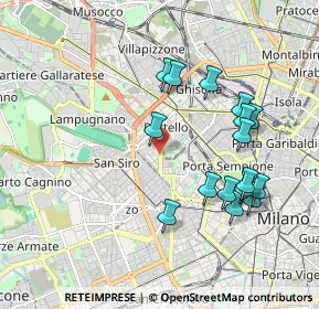 Mappa 20149 Milano MI, Italia (1.92938)
