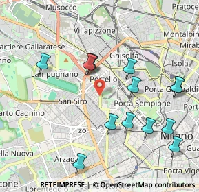 Mappa 20149 Milano MI, Italia (2.095)