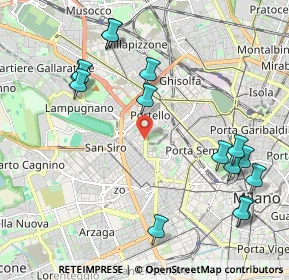 Mappa 20149 Milano MI, Italia (2.44067)