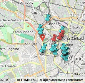Mappa 20149 Milano MI, Italia (1.69632)