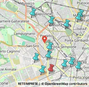 Mappa 20149 Milano MI, Italia (2.48615)