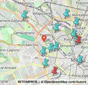 Mappa 20149 Milano MI, Italia (2.34615)