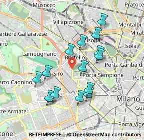 Mappa 20149 Milano MI, Italia (1.70533)