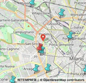 Mappa 20149 Milano MI, Italia (3.29417)