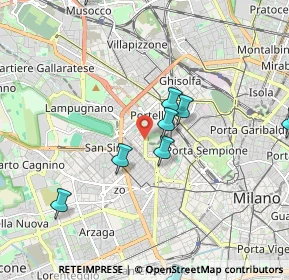Mappa 20149 Milano MI, Italia (3.19176)