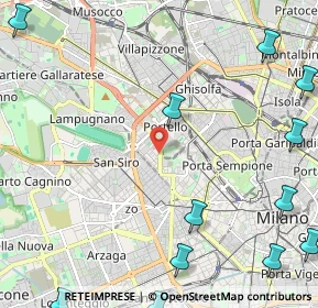 Mappa 20149 Milano MI, Italia (3.44917)