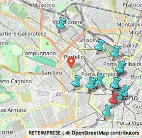 Mappa 20149 Milano MI, Italia (2.36733)