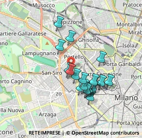 Mappa 20149 Milano MI, Italia (1.534)