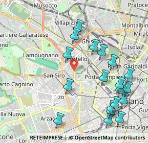 Mappa 20149 Milano MI, Italia (2.37053)