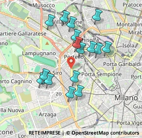 Mappa 20149 Milano MI, Italia (1.69688)