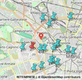 Mappa 20149 Milano MI, Italia (2.165)