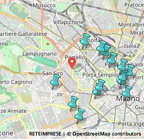 Mappa 20149 Milano MI, Italia (2.26929)