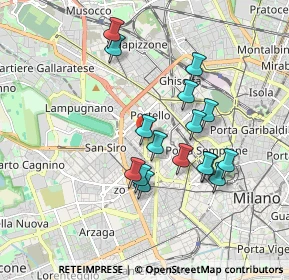 Mappa 20149 Milano MI, Italia (1.62813)