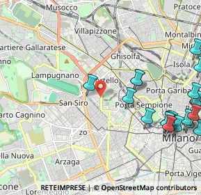 Mappa 20149 Milano MI, Italia (2.80389)