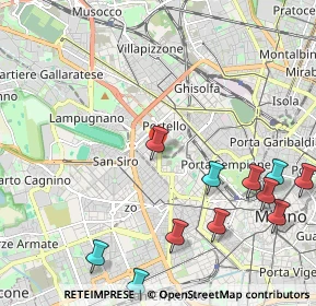 Mappa 20149 Milano MI, Italia (2.68636)