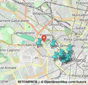 Mappa 20149 Milano MI, Italia (2.06818)