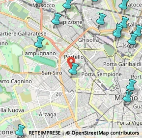 Mappa 20149 Milano MI, Italia (3.14563)