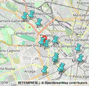 Mappa 20149 Milano MI, Italia (2.12538)