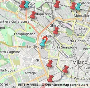 Mappa 20149 Milano MI, Italia (2.93077)