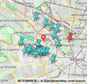Mappa 20149 Milano MI, Italia (1.521)