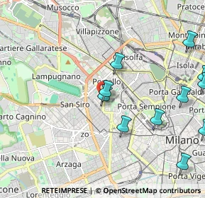 Mappa 20149 Milano MI, Italia (2.50818)