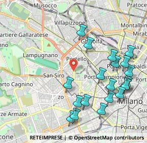 Mappa 20149 Milano MI, Italia (2.3445)