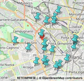 Mappa 20149 Milano MI, Italia (2.1395)