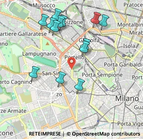 Mappa 20149 Milano MI, Italia (1.99692)