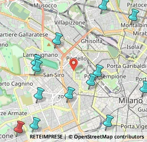 Mappa 20149 Milano MI, Italia (2.75615)