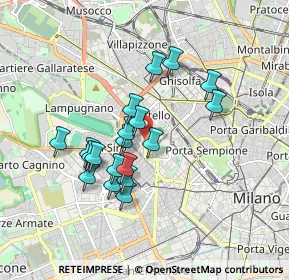 Mappa 20149 Milano MI, Italia (1.48263)