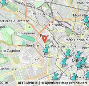Mappa 20149 Milano MI, Italia (3.505)