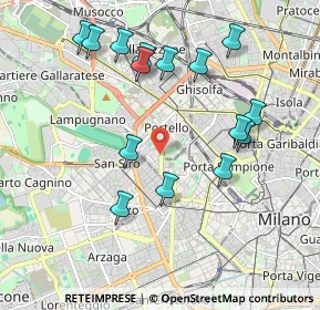 Mappa 20149 Milano MI, Italia (2.03467)