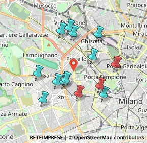 Mappa 20149 Milano MI, Italia (1.71571)
