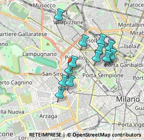 Mappa 20149 Milano MI, Italia (1.48071)