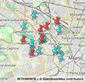 Mappa 20149 Milano MI, Italia (1.42765)