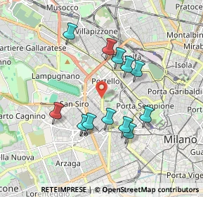 Mappa 20149 Milano MI, Italia (1.64833)